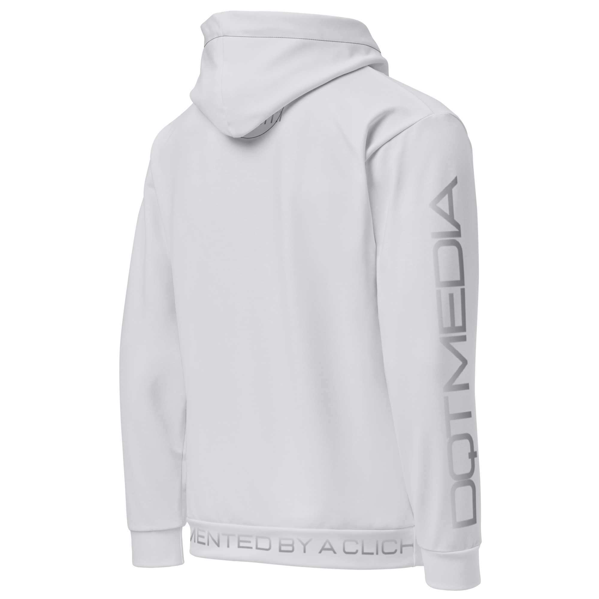 This grey hoodie showcases an eye-catching design, with the brand's logo prominently printed on both the back and the sleeve. The deep burgundy colour creates a cohesive and stylish backdrop, while the high-quality fabric ensures comfort and durability. The hood itself is perfectly shaped, providing both warmth and a fashionable look, making it ideal for casual outings or lounging at home. The ribbed cuffs and hem add a touch of structure, completing the overall aesthetic of this trendy and versatile