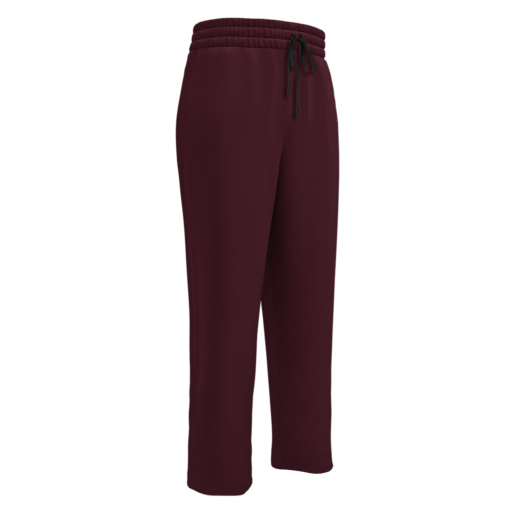 Wide-leg joggers Burgundy DQT EDIT.1