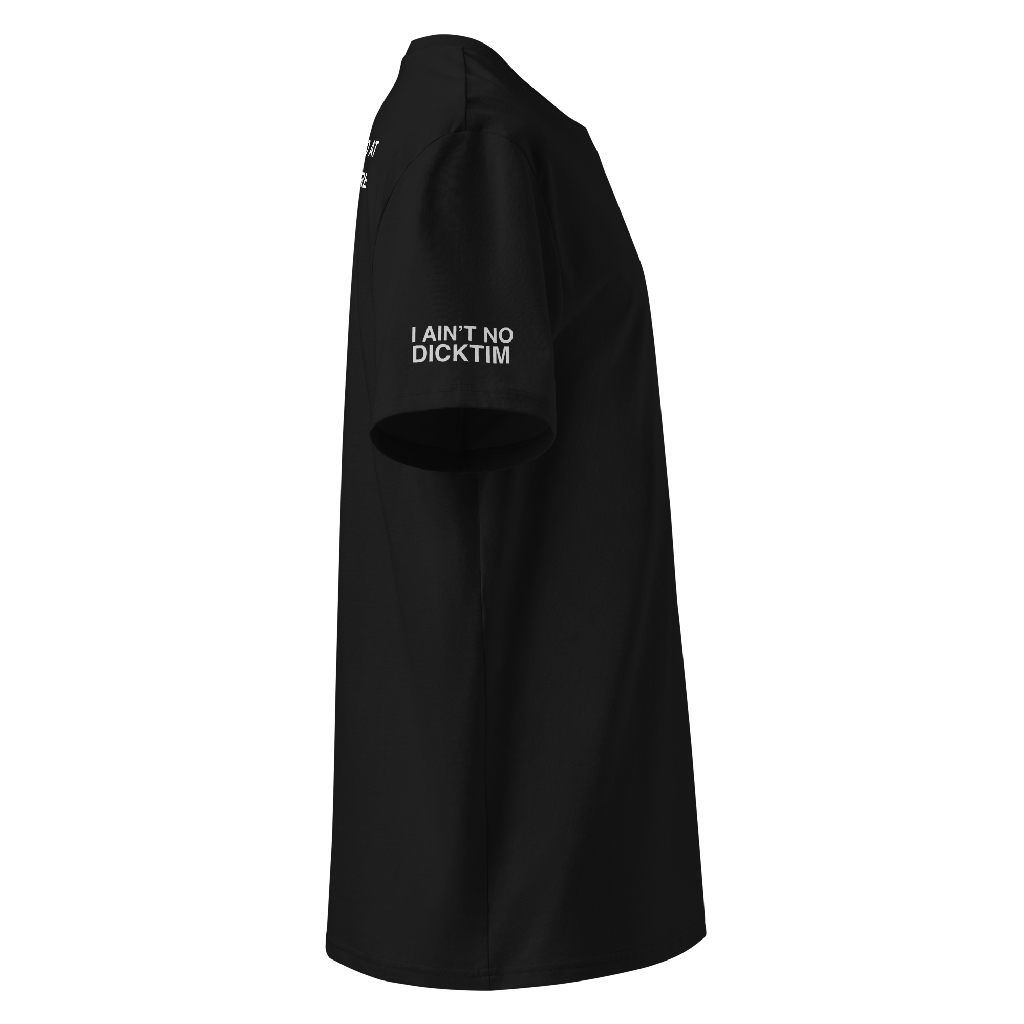 Black t-shirt with 'Soulbeady' logo on a white background