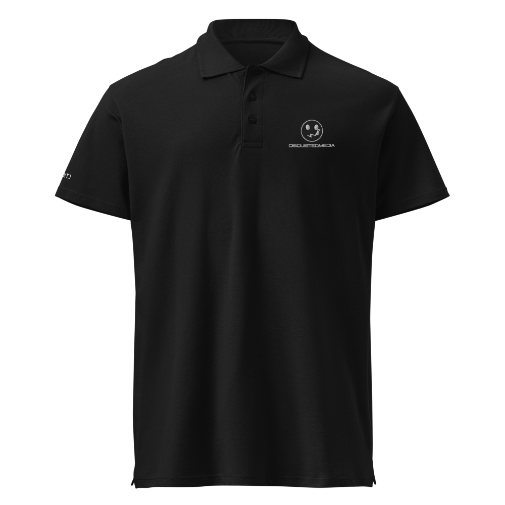 A high-quality unisex polo shirt featuring a distinctive logo on the chest, crafted from premium materials for a comfortable fit and stylish appearance. The logo is also prominently displayed on the back, adding an extra touch of flair to this versatile wardrobe staple.
